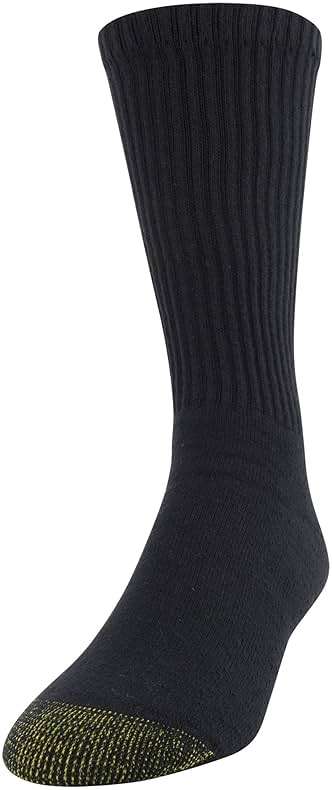 GOLDTOE Men's 656S Cotton Crew Athletic Socks (Multipack) - Image 2