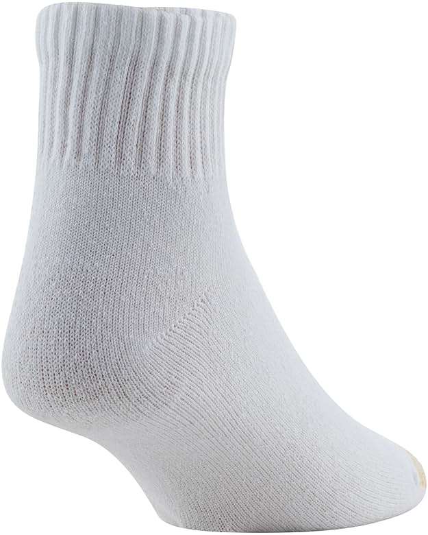 GOLDTOE Men's 656P Cotton Ankle Athletic Socks, Multipairs - Image 4