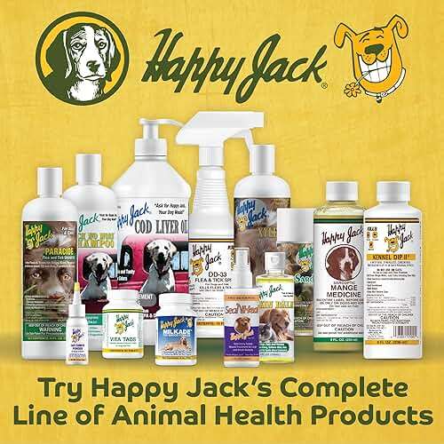HAPPY JACK Ear Canker Powder (0.5 oz) Dog Ear Powder for Infections, Made in USA, Helps Allergies, Polyps, Overproduction of Wax - Image 8