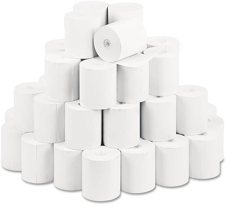 PM Company PMC05214 POS/Cash Register 3 1/8 Inch x 230 Feet 50 Rolls Per Unit - Product Image