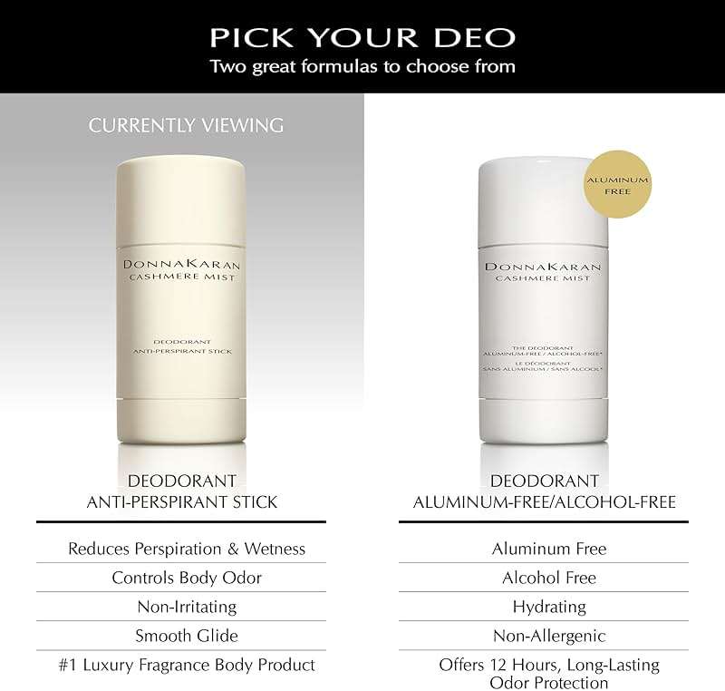 Donna Karan Cashmere Mist Anti-Perspirant Deodorant Stick for Women, 1.7 Oz. - Image 2
