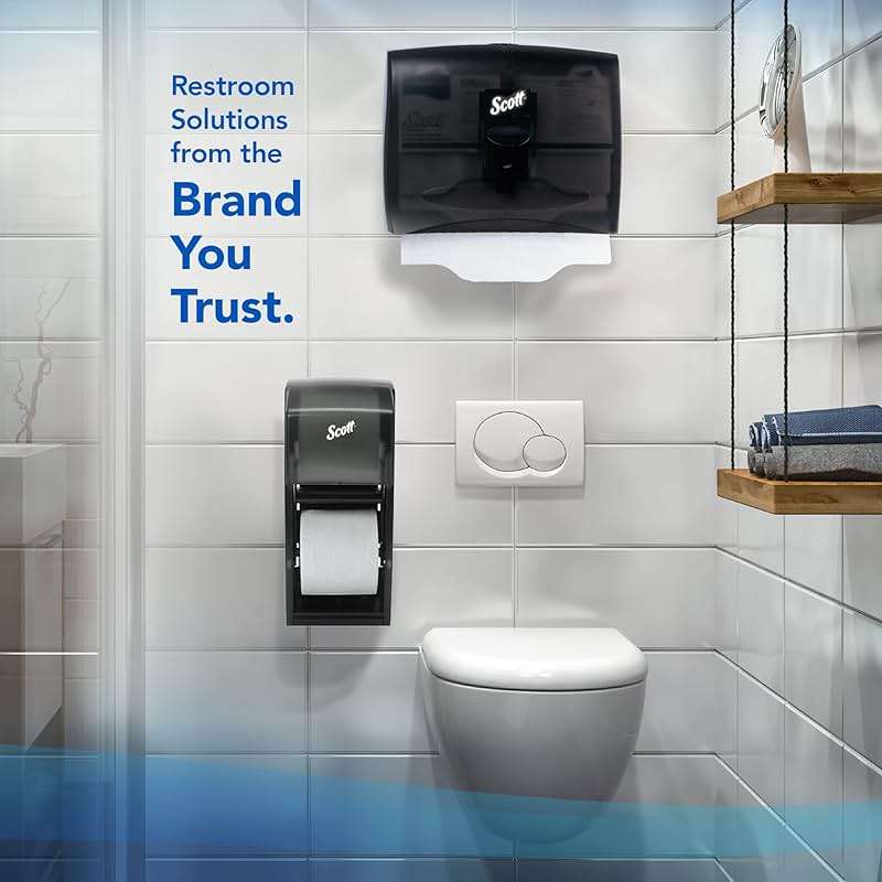 Scott Professional Standard Roll Toilet Paper, Bulk (05102), White, Individually Wrapped (80 Rolls of 1,210 Sheets, 96,800 Sheet Total) - Image 7