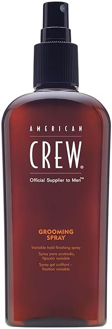 American Crew Men's Grooming Hair Spray, Flexible Buildable Hold & Smooth Finish for Fine or Gray Hair, 8.4 fl oz - Product Image