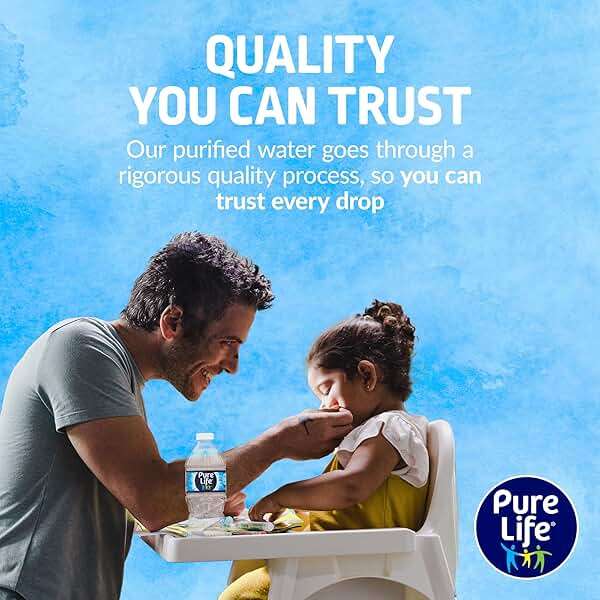 Pure Life Purified Water Bottles, 24 Pack - Still Bottled Water Enhanced with Minerals for a Crisp Taste, Plastic Bottles - 8 Fl Oz - Image 4