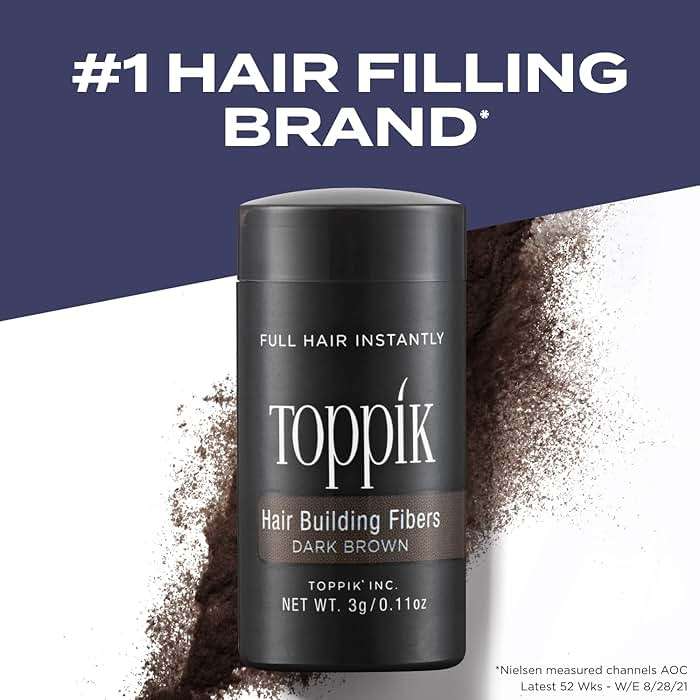 Toppik Hair Building Fibers, Fill In Fine or Thinning Hair Instantly Thicker, Fuller Looking Hair 9 Shades,4 size options - Image 2
