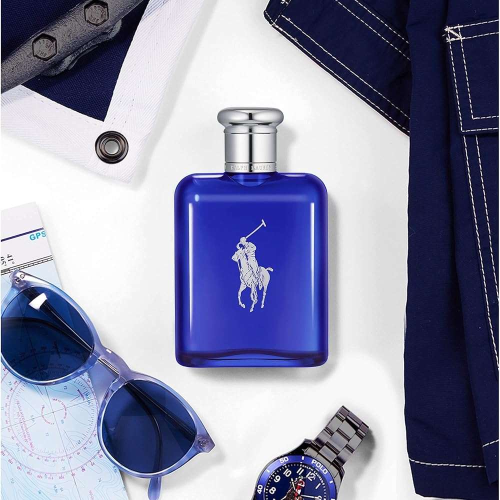 RALPH LAUREN FRAGRANCES - Polo Blue - Eau de Toilette - Men's Cologne - Aquatic & Fresh - With Citrus, Sage, and Suede - Medium Intensity - Image 5