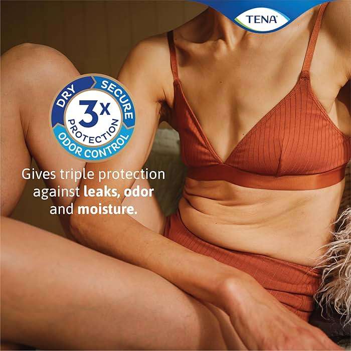 TENA Sensitive Care Maximum Pads, Regular Length, 56 count - Image 7