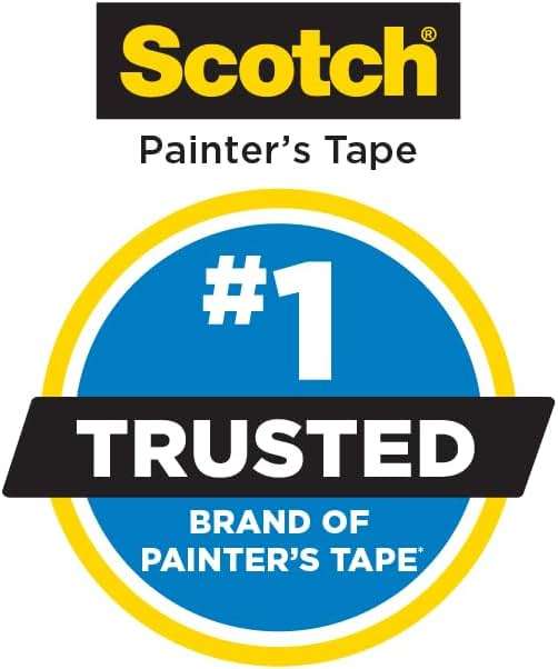 ScotchBlue Original Multi-Surface Painters Tape, 2 Inch Wide (1.88 In. x 60 Yds), 6 Rolls Blue Paint Tape Protects Surfaces & Removes Easily, Masking Tape for Indoor and Outdoor Use (2090-48TP6) - Image 8