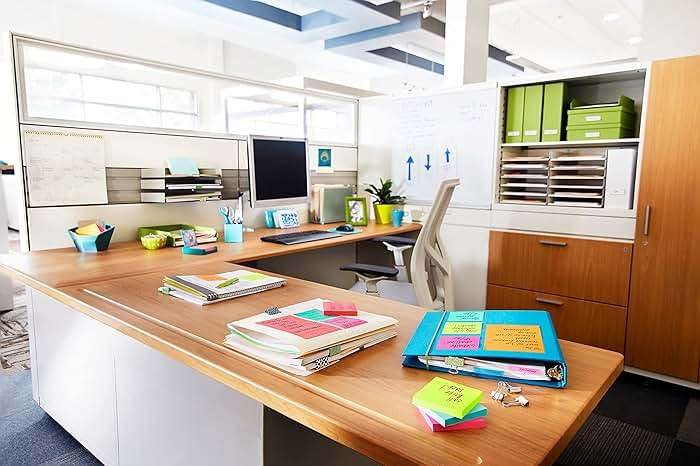 Post-it Pop-up Notes, 6 Sticky Note Pads, 3 x 3 in., School Supplies, Office Products, Accordion Sticky Notes Work with Pop-Up Note Dispenser, Poptimistic Collection - Image 2