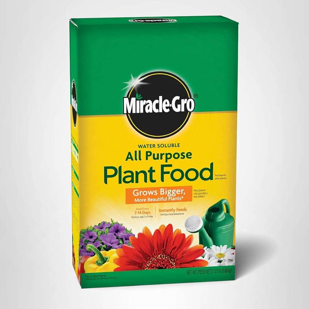 Miracle-Gro Water Soluble All Purpose Plant Food - Fertilizer For All Indoor or Outdoor Plants including Roses, Flowers, Vegetables, Houseplants, Trees, and Shrubs, 3 lbs. - Image 13