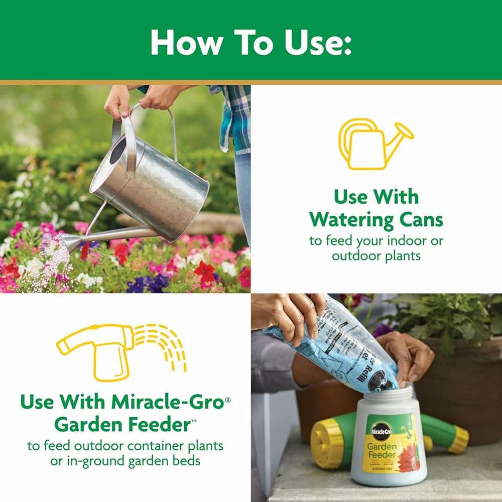 Miracle-Gro Water Soluble All Purpose Plant Food - Fertilizer For All Indoor or Outdoor Plants including Roses, Flowers, Vegetables, Houseplants, Trees, and Shrubs, 3 lbs. - Image 6