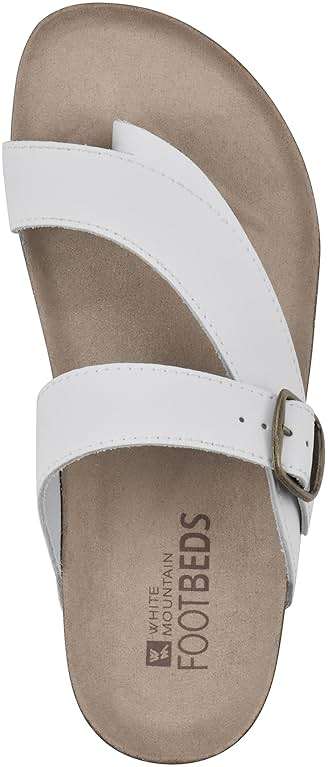 White Mountain Women's Carly Flat Sandal - Image 6