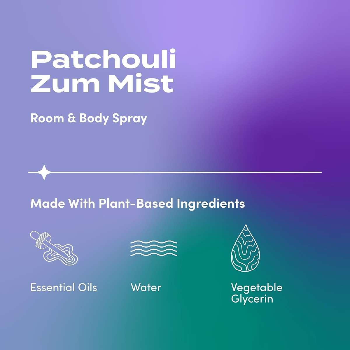 Indigo Wild Zum Mist Room & Body Spray - Aromatherapy Essential Oil Spray - Natural Body Mist & Room Spray - Patchouli Scent - 4 fl oz - Image 2