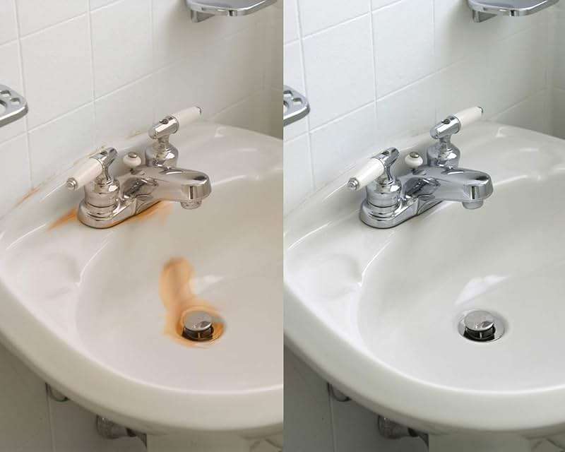 Iron OUT Powder Rust Stain Remover, Remove and Prevent Rust Stains in Bathrooms, Kitchens, Appliances, Laundry, and Outdoors, 9.5 Pound - Image 5