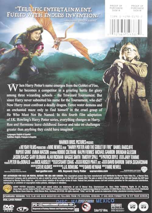 Harry Potter and the Goblet of Fire (Full Screen Edition) (Harry Potter 4) - Image 2