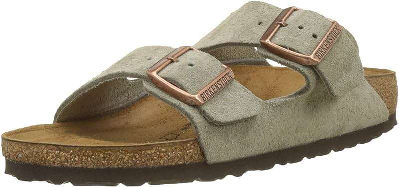 Birkenstock Arizona Soft Footbed Unisex Suede Sandal - Image 1