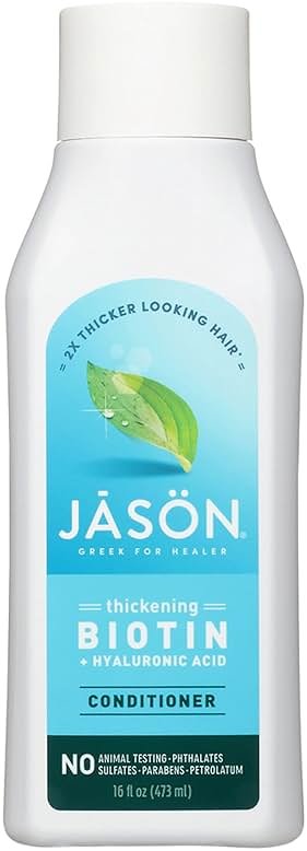 Jason Conditioner, Thicken & Restore Biotin and Hyaluronic Acid, 16 Oz - Product Image