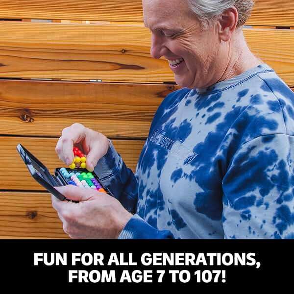 Educational Insights Kanoodle - Original 3D Brain Teaser Puzzle, Single Player Mind Challenge Toys, Handheld Travel Games, Challenging Logic Puzzles and Gifts for Kids, Teens & Adults Ages 7+ - Image 8