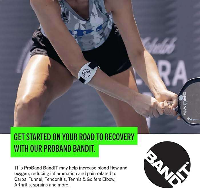 BandIT ® Therapeutic Arm Band for Elbow & Forearm Pain Relief, Anatomically Focused Dynamic Compression Band for Carpal Tunnel, Tendonitis, Tennis Elbow, Golfers Elbow, Sprains, & Arthritis, White - Image 2
