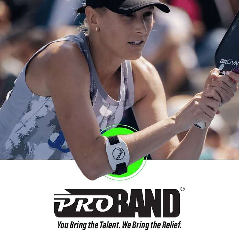 BandIT ® Therapeutic Arm Band for Elbow & Forearm Pain Relief, Anatomically Focused Dynamic Compression Band for Carpal Tunnel, Tendonitis, Tennis Elbow, Golfers Elbow, Sprains, & Arthritis, White - Image 5