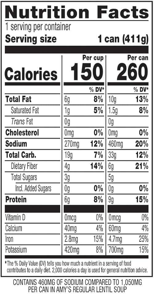 Amy's Soup, Vegan, Gluten Free, Organic Lentil, Light in Sodium, 14.5 Ounce (Pack of 12) - Image 11