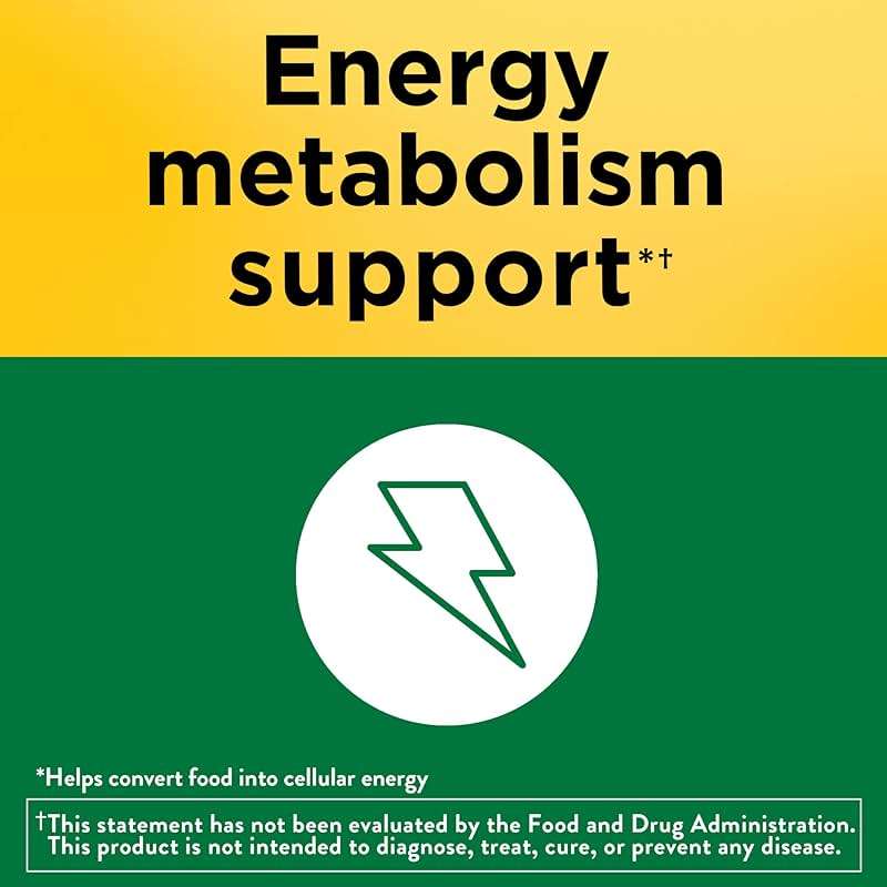 Nature Made Vitamin B1 100mg, Thiamine B1 Supplement for Energy Metabolism Support, 100 Tablets, 100 Day Supply - Image 3