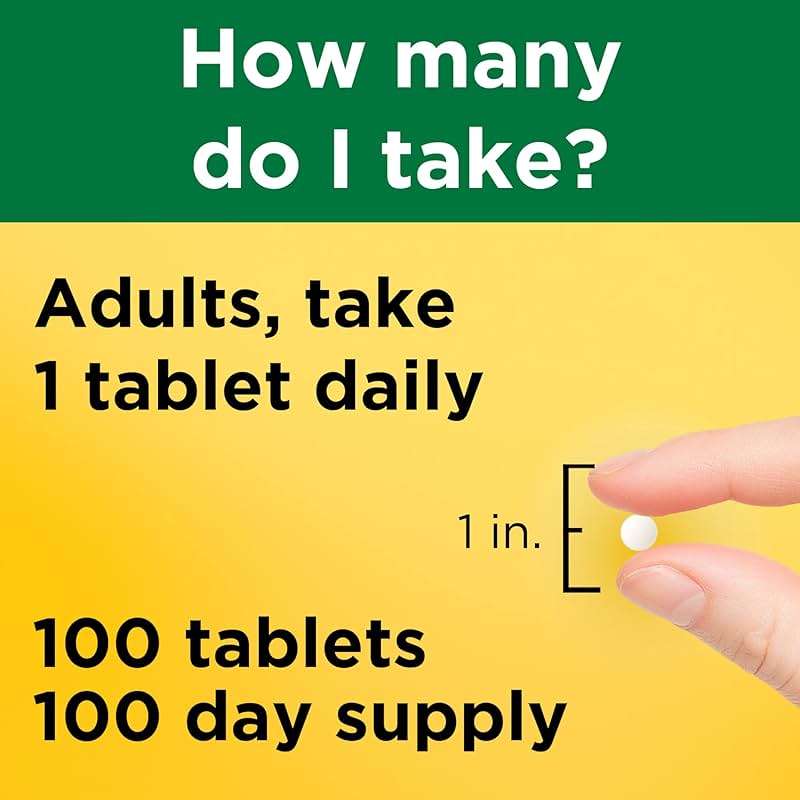 Nature Made Vitamin B1 100mg, Thiamine B1 Supplement for Energy Metabolism Support, 100 Tablets, 100 Day Supply - Image 4