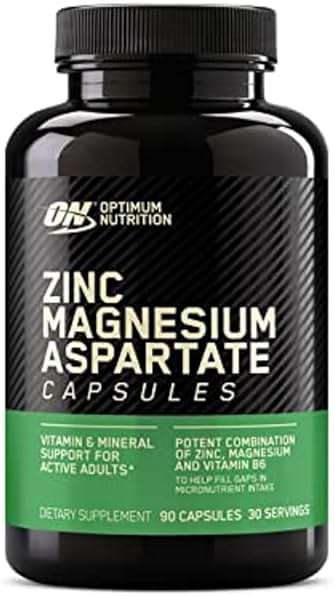 Optimum Nutrition Muscle Recovery and Endurance Supplement for Men and Women, Zinc and Magnesium Supplement, 180 Count - Image 1