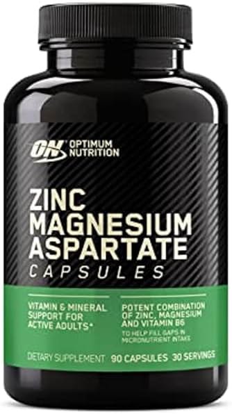 Optimum Nutrition Muscle Recovery and Endurance Supplement for Men and Women, Zinc and Magnesium Supplement, 180 Count - Product Image