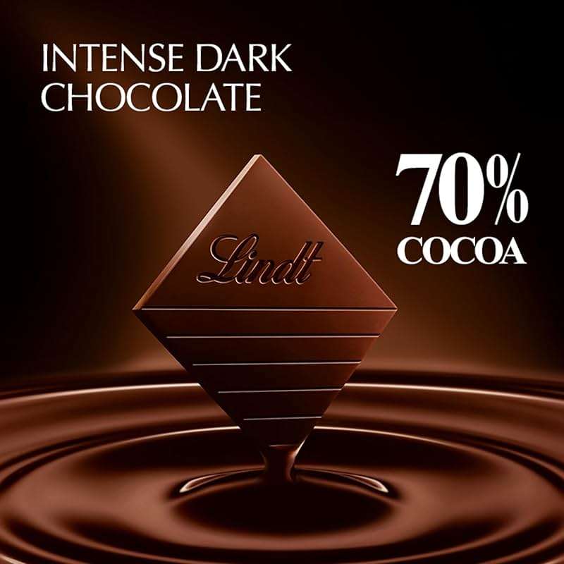 Lindt EXCELLENCE 70% Cocoa Dark Chocolate Bar, Dark Chocolate Candy, 3.5 oz. (12 Pack) - Image 4