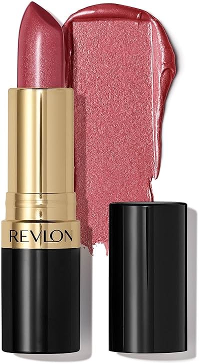 Revlon Super Lustrous Lipstick, Creamy Formula For Soft, Fuller-Looking Lips, Moisturized Feel, 610 Goldpearl Plum, 0.15 oz - Product Image