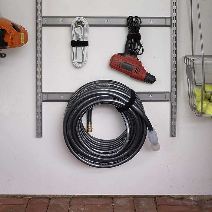 VELCRO Brand ONE-WRAP -Ties | Reusable Pre-cut and Self Gripping | For Bundling Hoses, Wood, Heavy Duty Extension Cords | 3 Ct 23” x 7/8” | Black - 90700 - Image 5