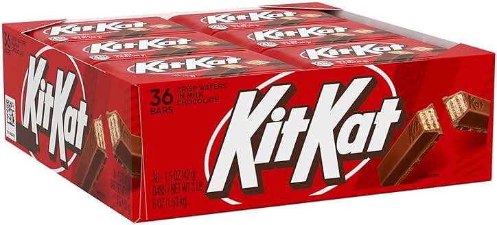 KIT KAT Milk Chocolate Wafer Candy Bars, 1.5 oz (36 Count) - Image 3