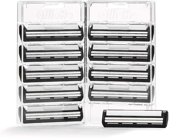 Gillette AltraPlus Mens Razor Blade Refills, 10 Count, Lubra-Soft Strip for Smoothness and Comfort - Image 9