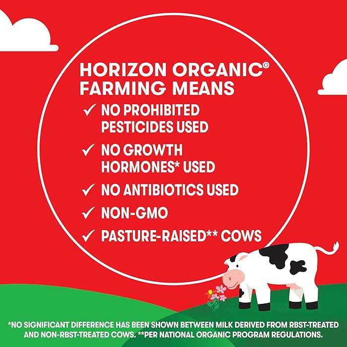 Horizon Organic Shelf Stable 1% Lowfat Chocolate Milk Boxes, Pack of 18 - 8g Protein per Serving - Image 8
