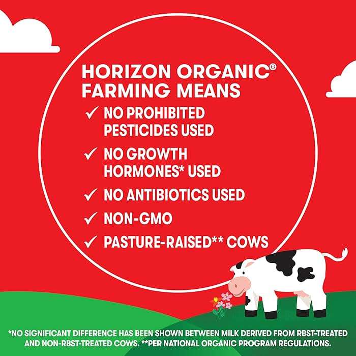 Horizon Organic Shelf Stable 1% Lowfat Chocolate Milk Boxes, Pack of 18 - 8g Protein per Serving - Image 9