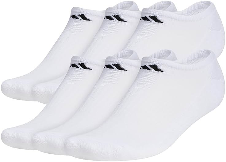 adidas Men's Athletic Cushioned 6-Pack No Show, Socks for Men - Product Image