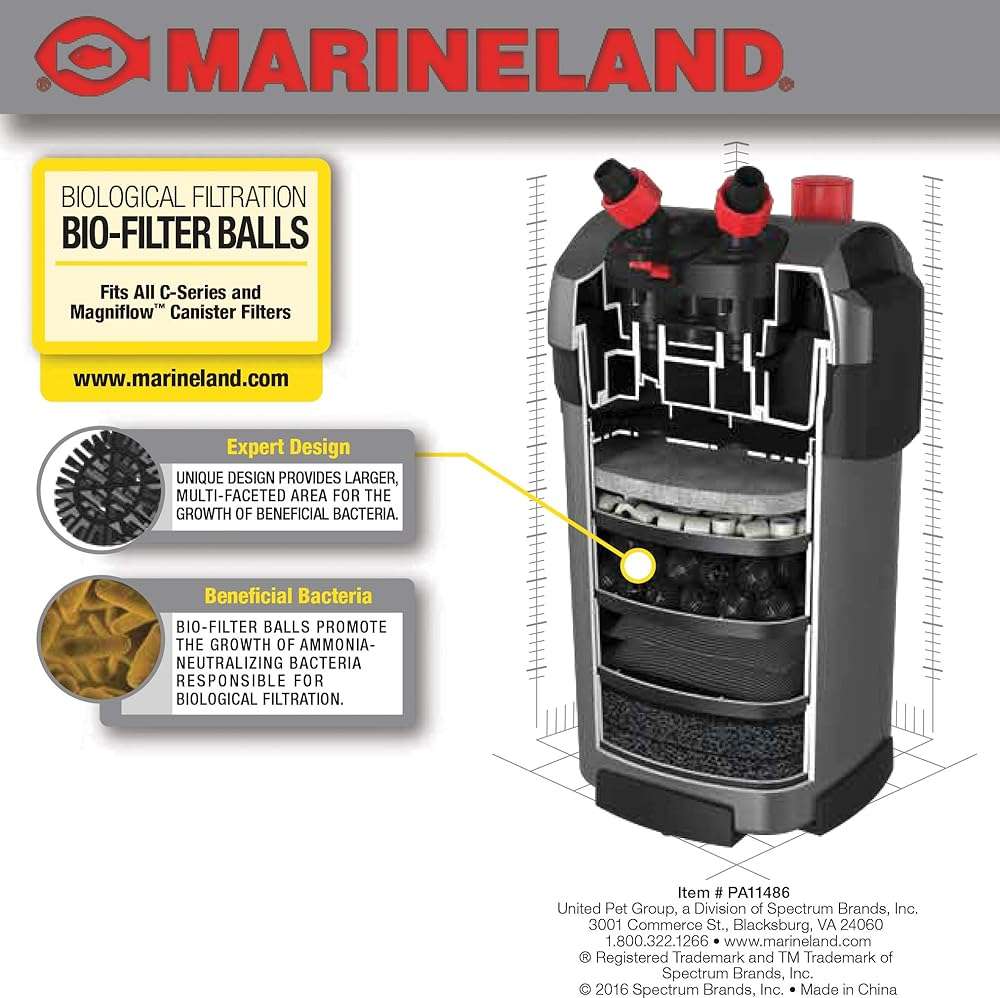 Marineland Bio-Filter Balls, 90 Count, Support Biological Aquarium Filtration, Rite-Size S, T and X, Fit All C-Series and Magniflow Canister Filters - Image 2
