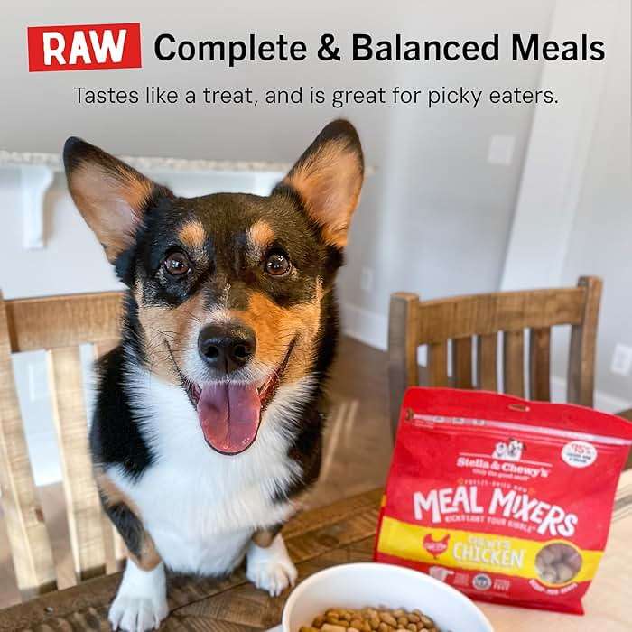 Stella & Chewy's Freeze-Dried Raw Chicken Meal Mixers- Dog Food Topper and Mixer - Made with 95% Cage-Free Chicken, Organs & Bone - Perfect for Picky Eaters - Grain-Free - 3.5oz - Image 11
