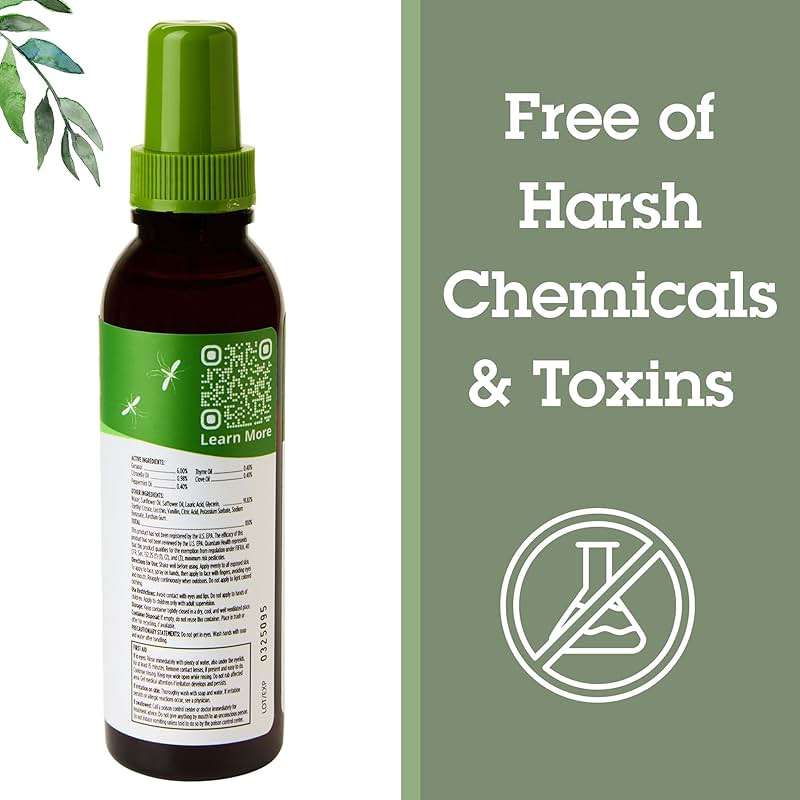 Quantum Health Buzz Away Extreme - DEET-free Insect Repellent, Essential Oil Bug Spray - Small Children and Up, Travel Friendly, 4 Fl Oz - Image 2