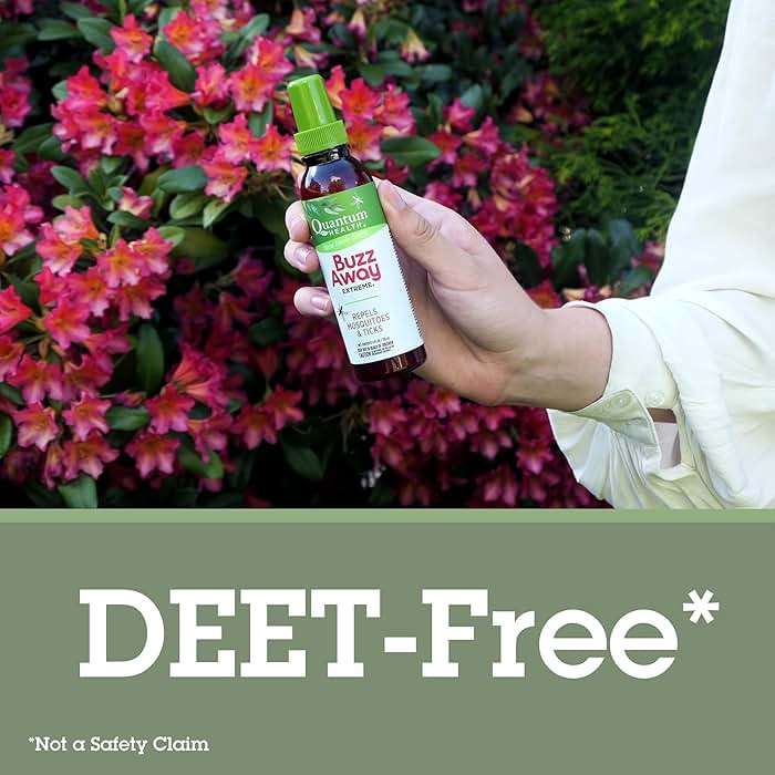 Quantum Health Buzz Away Extreme - DEET-free Insect Repellent, Essential Oil Bug Spray - Small Children and Up, Travel Friendly, 4 Fl Oz - Image 5