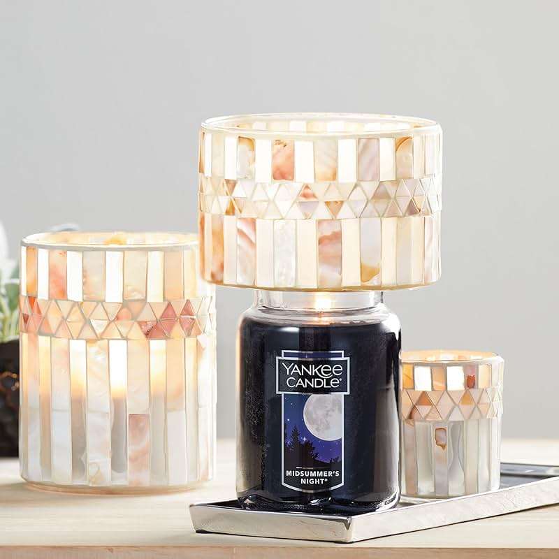 Yankee Candle MidSummer's Night Scented Classic Large Single Wick Jar Candle 22oz with Over 110 Hours of Burn Time Ideal for Dinner Parties Relaxing Saturdays and Special Occasions - Image 7