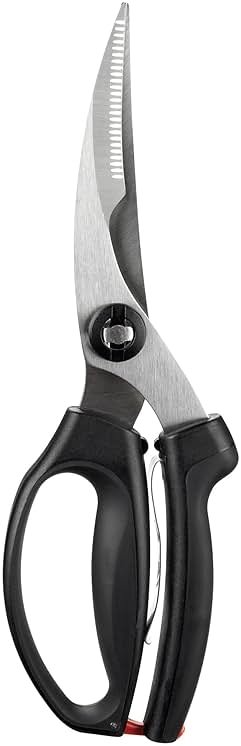 OXO Good Grips Spring-Loaded Poultry Shears, Black - Product Image