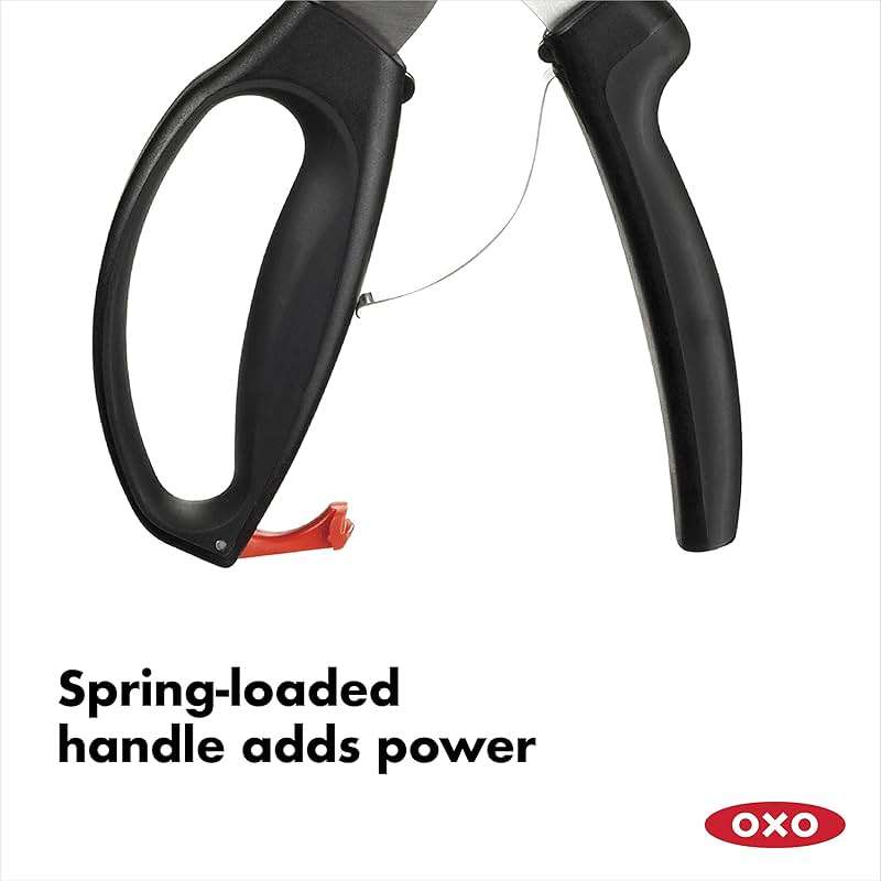 OXO Good Grips Spring-Loaded Poultry Shears, Black - Image 7