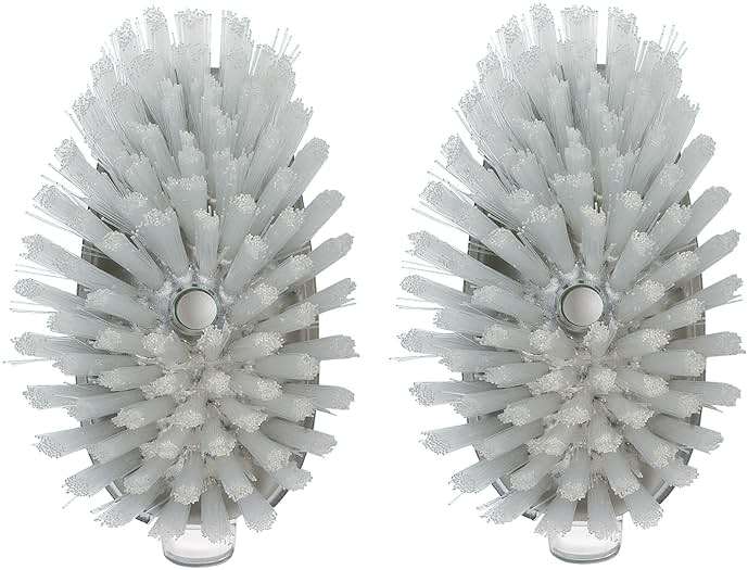 OXO Steel Soap Dispensing Dish Brush Refills 2-Pack - Image 1