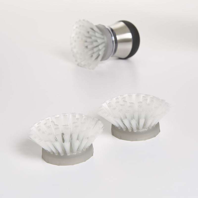 OXO Steel Soap Dispensing Palm Brush Refills, 2-Pack - Image 2