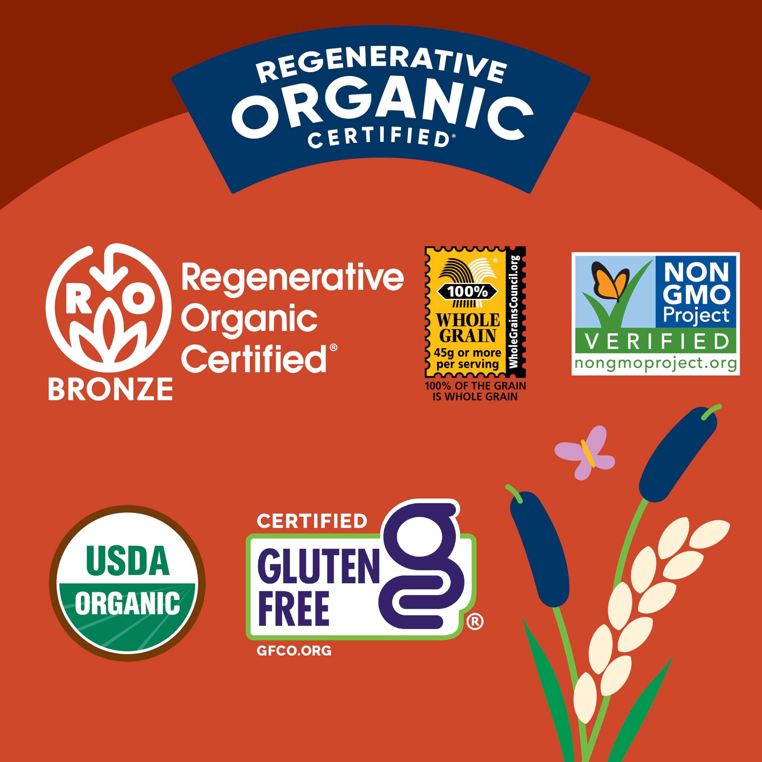 Lundberg Family Farms - Organic Brown Short Grain Rice, Subtle Nutty Aroma, Clings When Cooked, 100% Whole Grain, High Fiber, Pantry Staple, USDA Certified Organic, Gluten-Free, Vegan (32 oz, 1-Pack) - Image 5