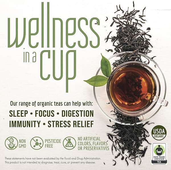 Davidson's Organics, Decaffeinated English Breakfast, Loose Leaf Tea, 16-Ounce Bag - Image 5