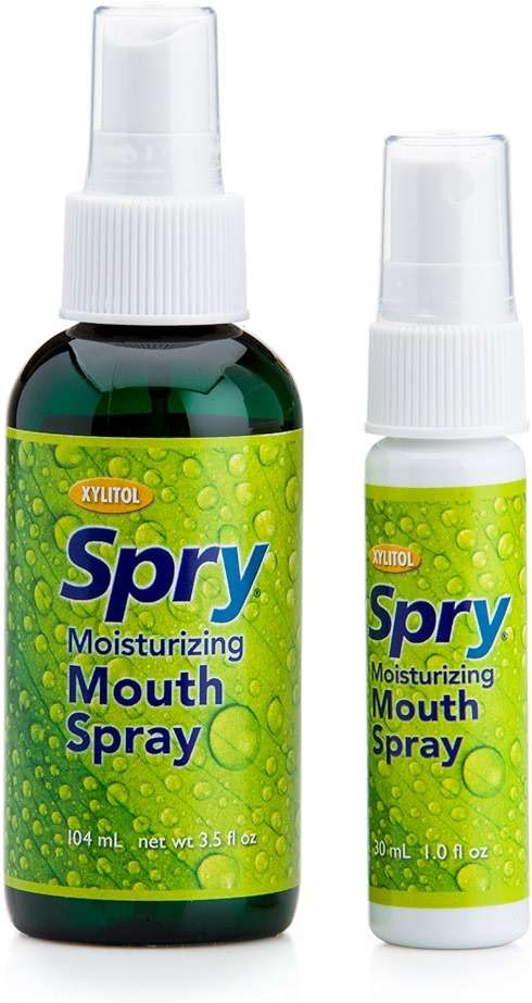 Spry Natural Xylitol Moisturizing Dry Mouth Spray, Stop Bad Breath, Increase Saliva Production, Non-GMO, Gluten-Free On The Go Oral Care with Spearmint Flavor, 4.5 fl.oz (Pack of 1) - Image 7