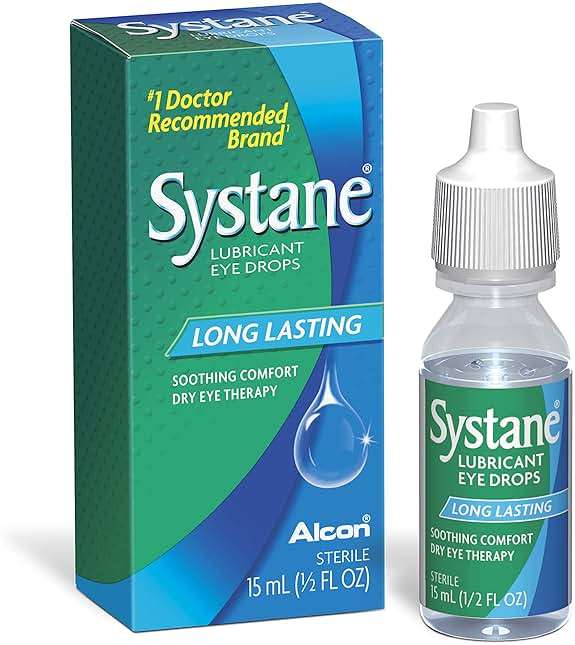 Systane Long Lasting Lubricant Eye Drops, 15-mL - Image 1